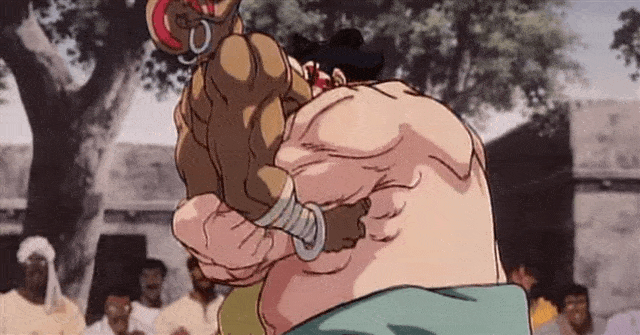 Screenshot: Street Fighter II