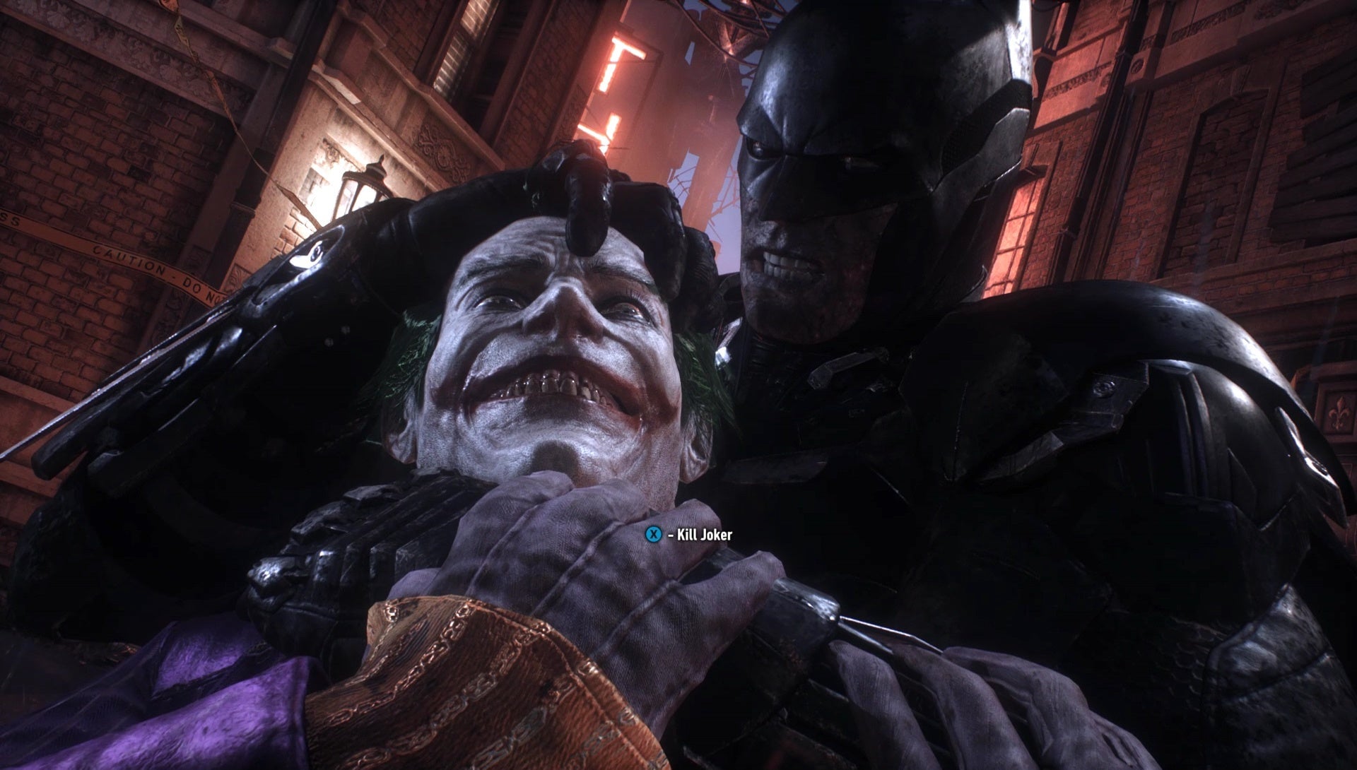 The Joker’s inclusion was largely kept secret prior to release, meaning this fundamental aspect of the game, arguably the most interesting thing about it, went mostly unmentioned in major reviews, including ours