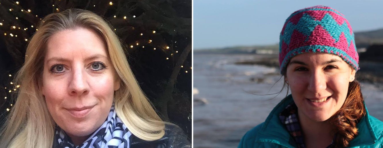 Pictured: Laura Green (left), Dana Ruggiero (right).