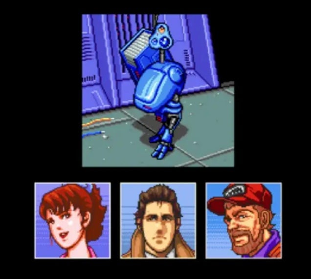 Hideo Kojima would bring back little robots years later. 