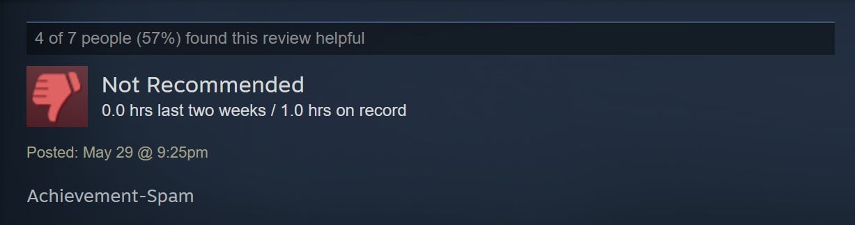A review of Pain Train 2. Nearly every game widely regarded as achievement spam has at least one like this near the top.