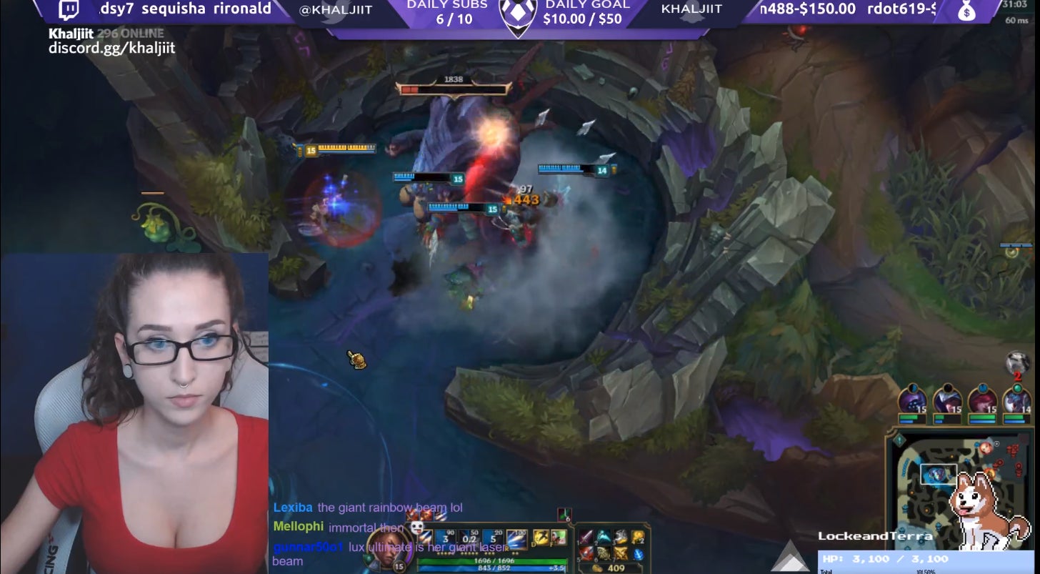 Khaljiitplaying League of Legends on Twitch