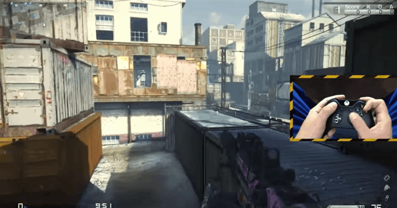 A demonstration of Claw Technique in Call of Duty, via SplitsandTV