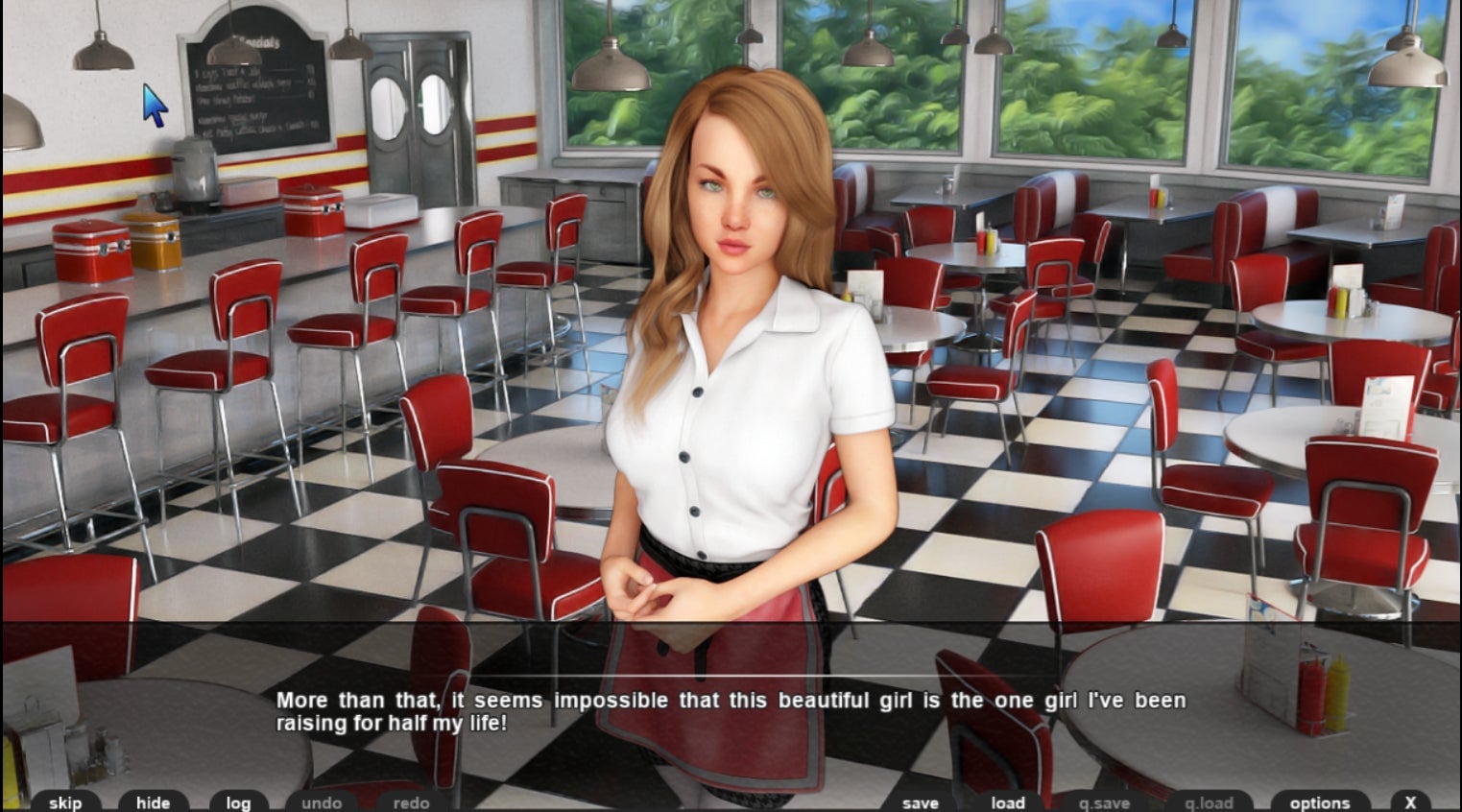 Crowdfunding sites like Patreon have rules about what’s not allowed. Incest is forbidden, for example. Not surprisingly, then, the developer of Daughter for Dessert says that the characters are not related by blood.