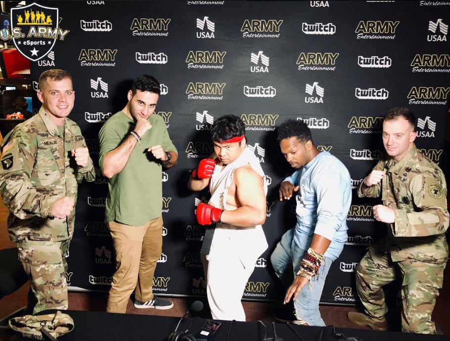 U.S. Army Esports Street Fighter tournament