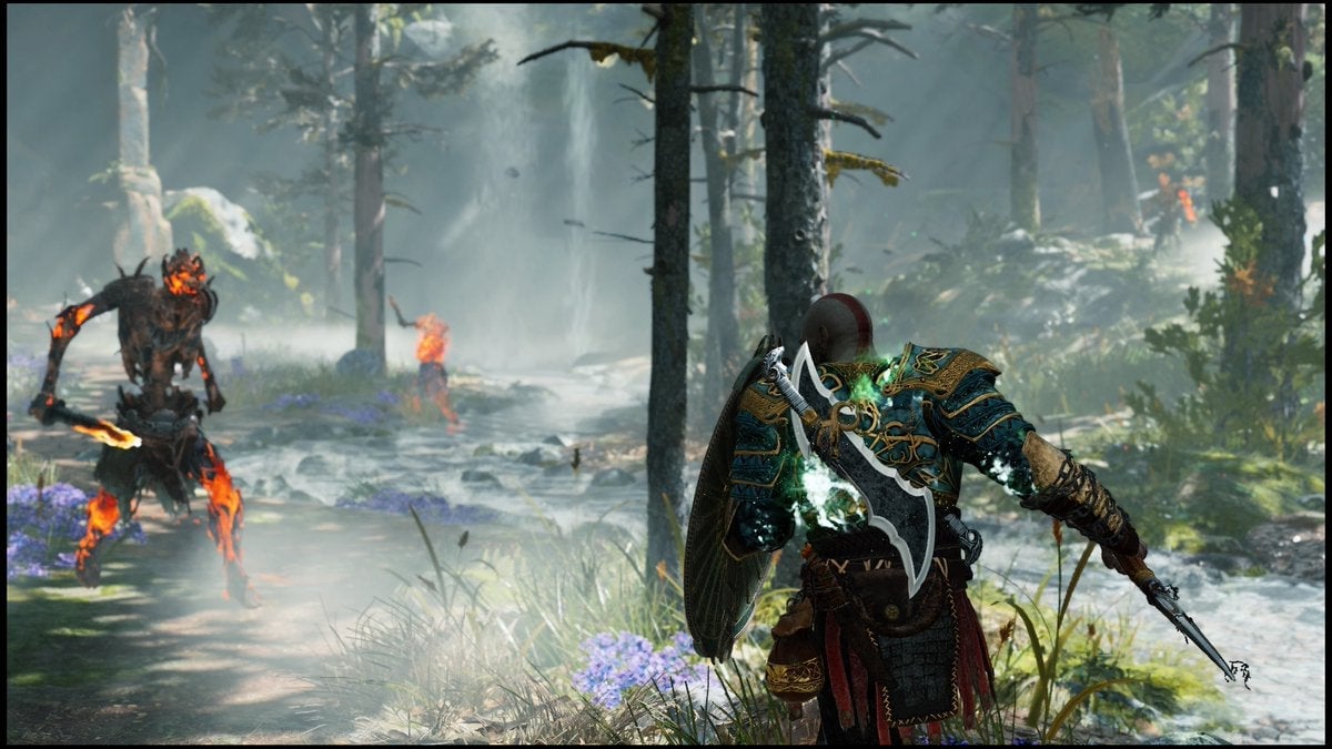 Screenshot: God of War