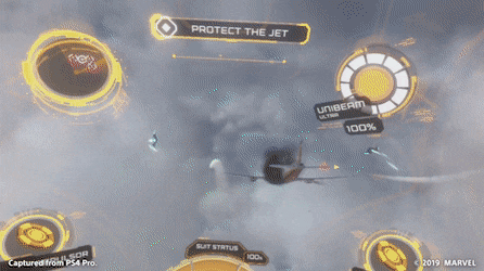 The Iron Man VR demo’s mid-air combat