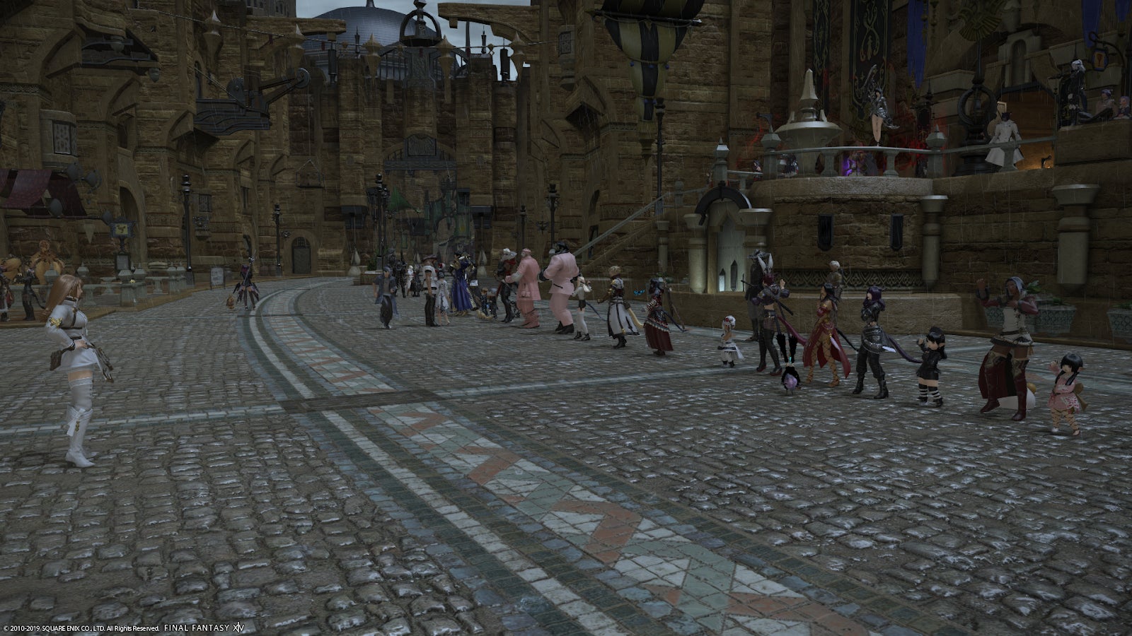 City streets have been full of new faces, and even some impromptu dancing.