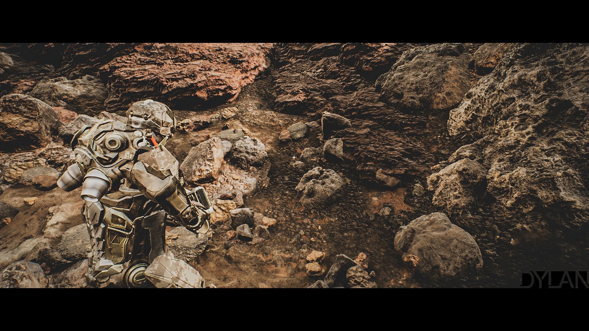 Early iterations of Anthem’s javelins were less Iron Man, more NASA.