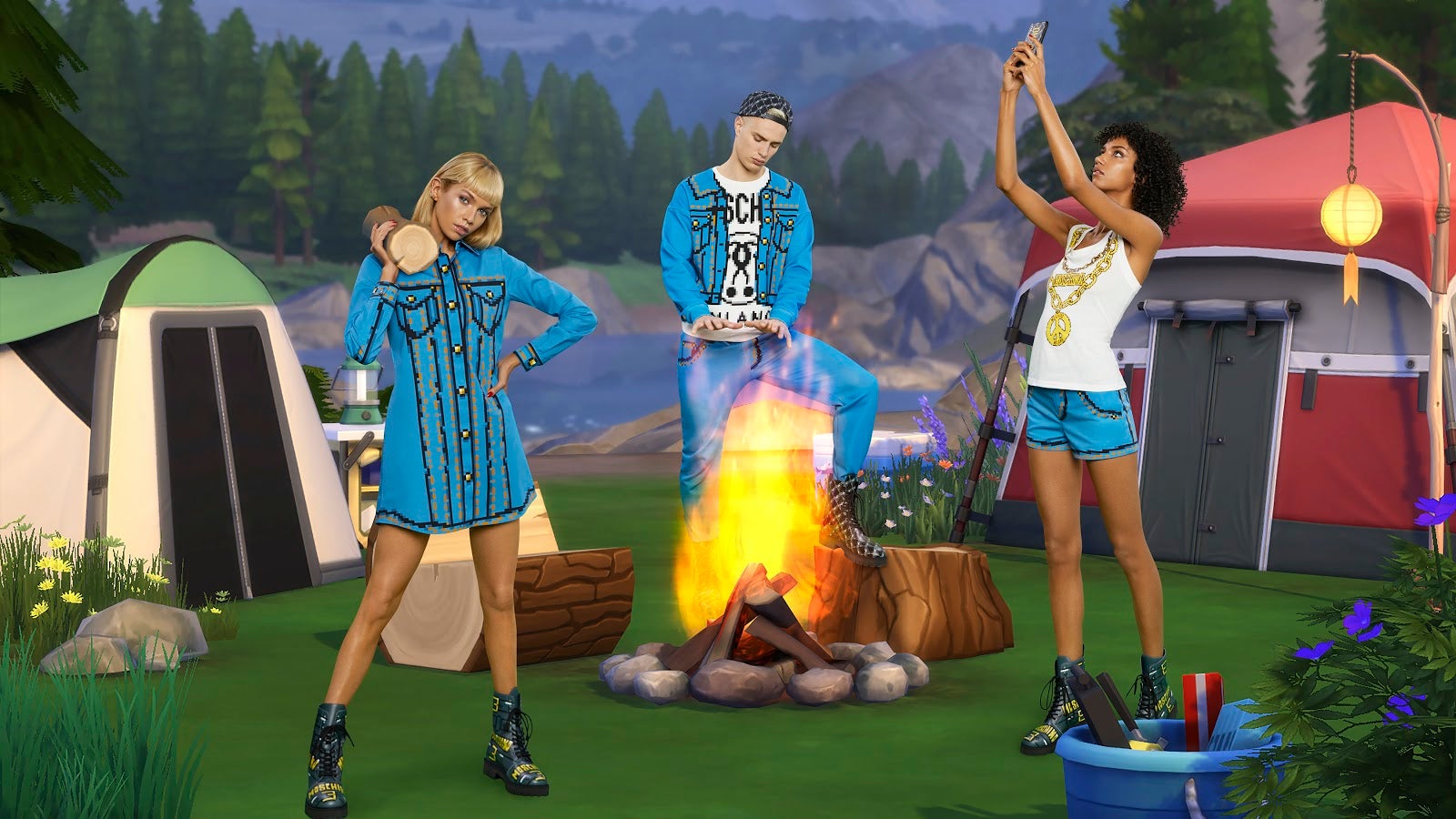 Image: The Sims 4 / Image: Moschino