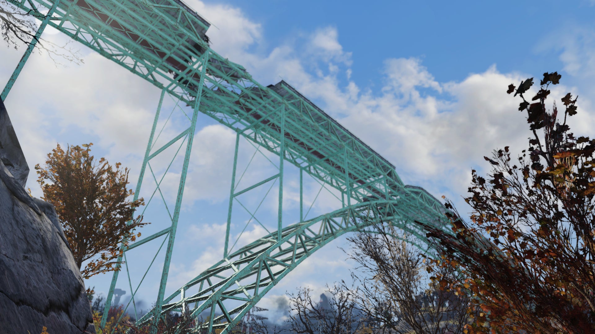 The New River Gorge Bridge.