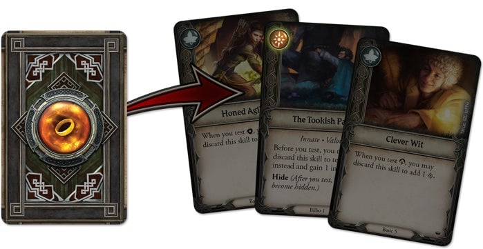 Three cards drawn, one success