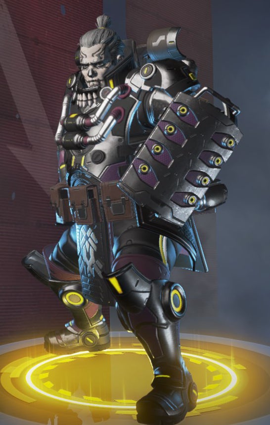 This is Dark Side, Gibraltar’s most elaborate Legendary skin.