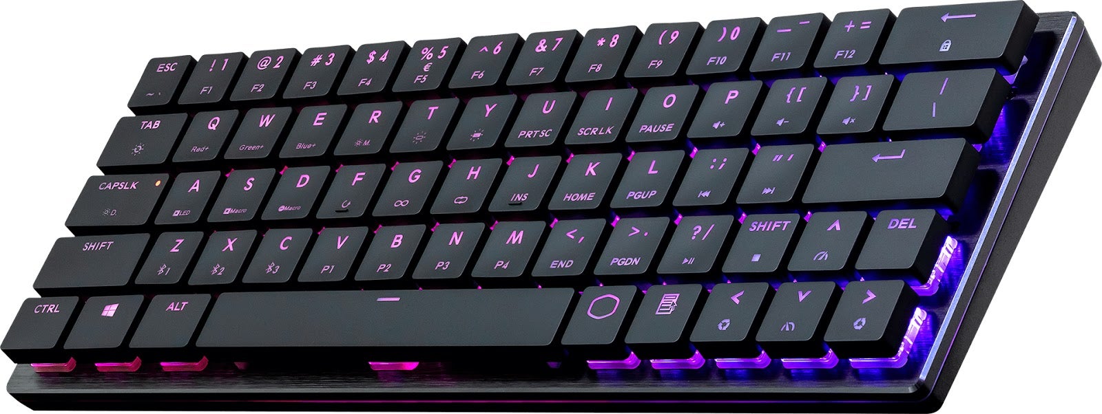 The lighting on the boards, controlled from the keyboard or via software, is very nice.