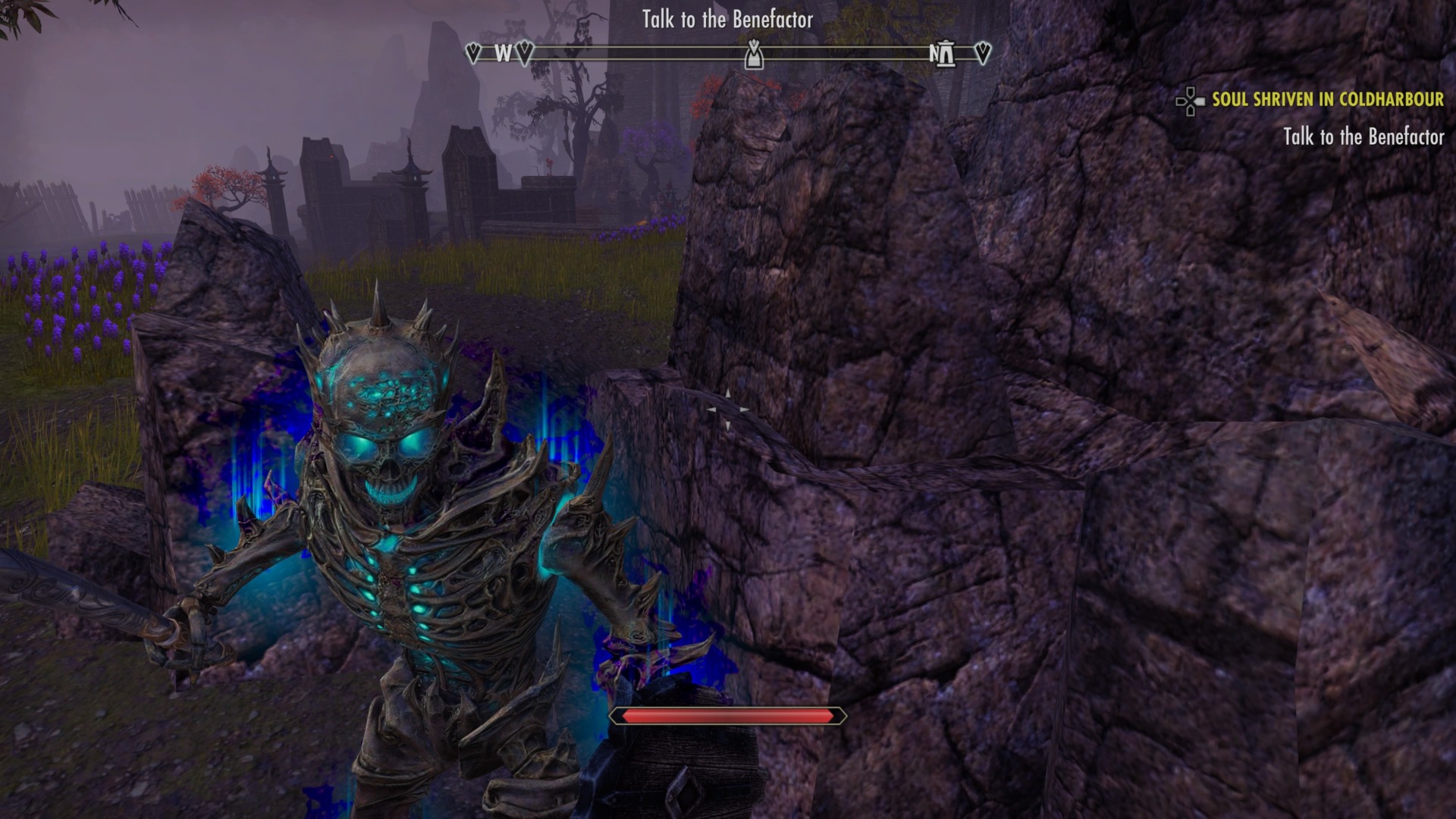 One of the Necromancer’s ultimate abilities lets you turn into this massive bone ghoul.