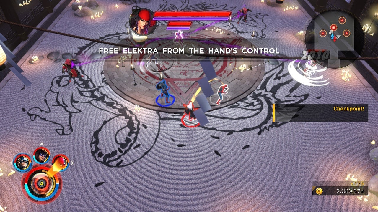 Wherever ninja flock, there we find Elektra.