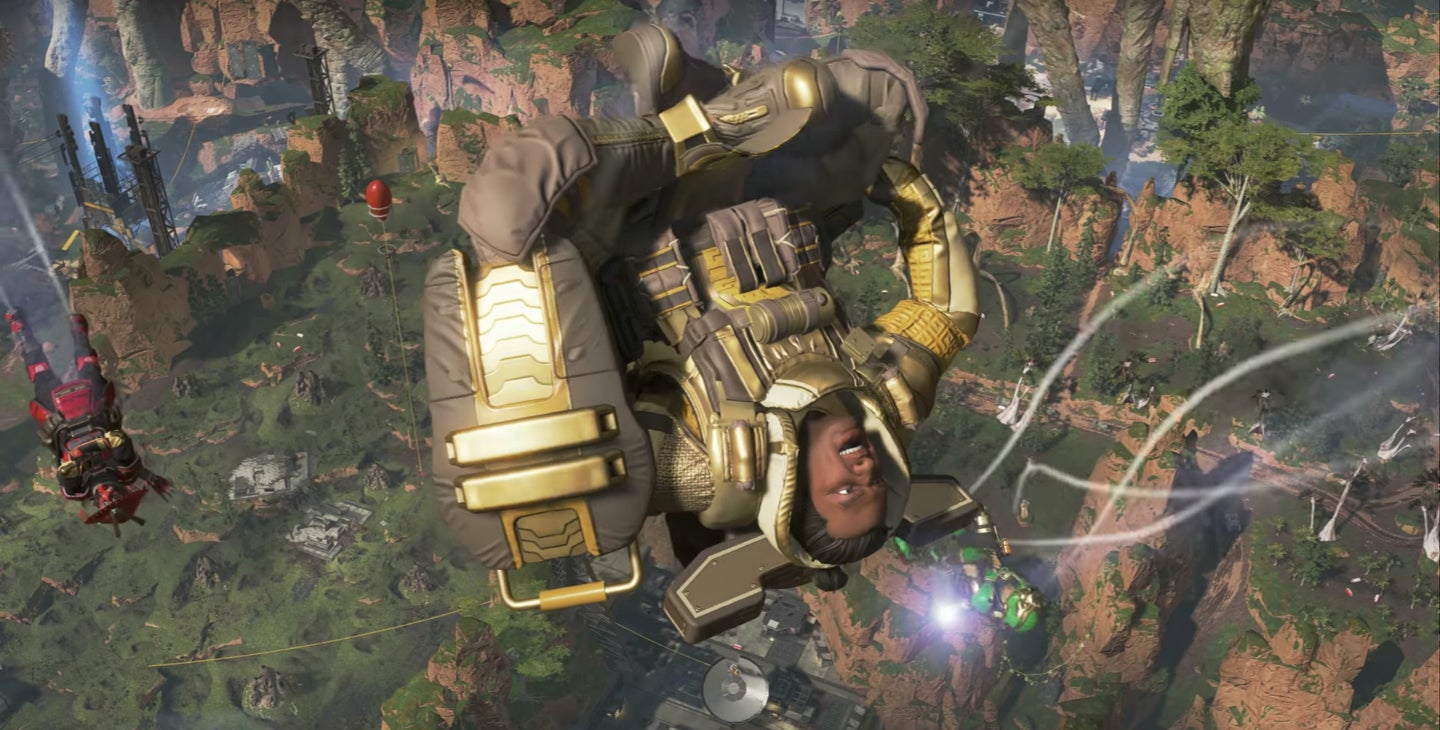 Gibraltar’s emote is also very cute.