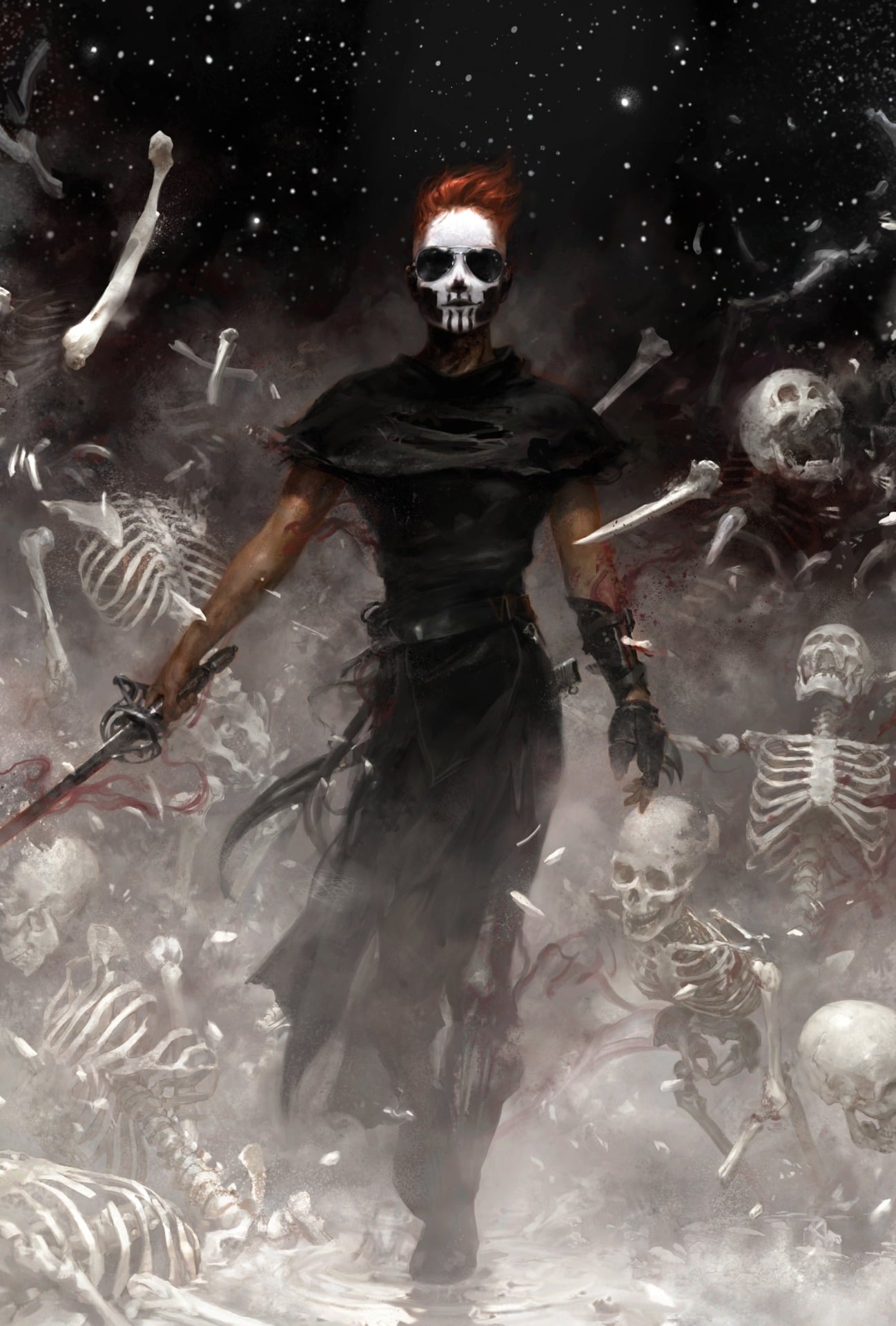 Art from the cover of the book Gideon The Ninth