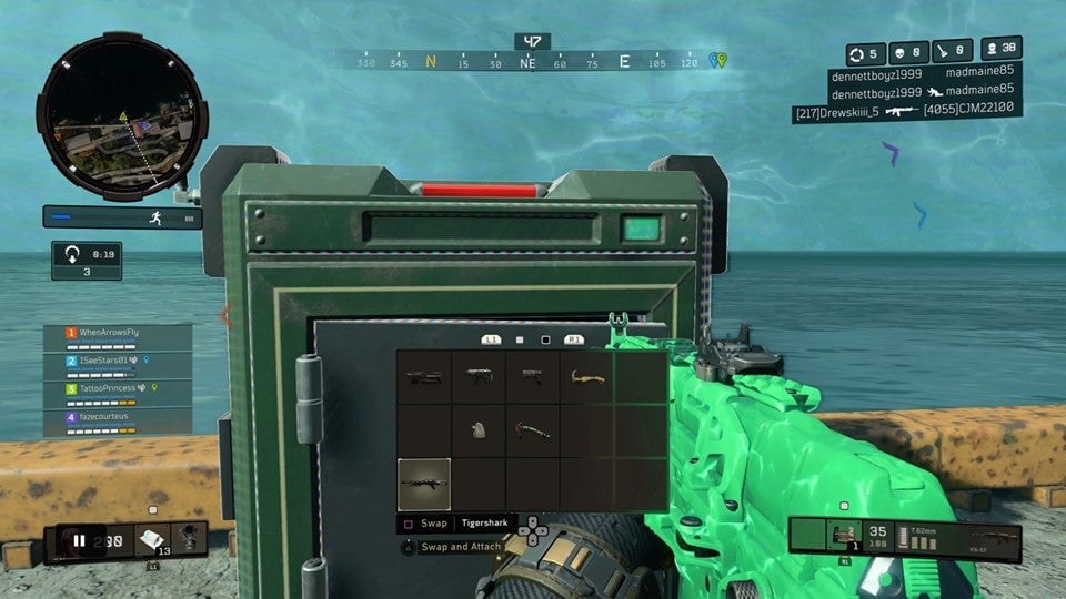 The contents of my personal Blackout Stash.