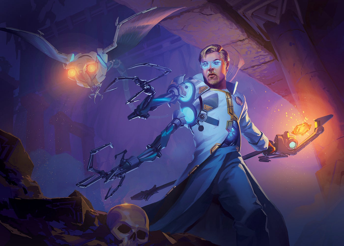 Brad Andres is a Senior Card Game Developer. This artwork is from KeyForge