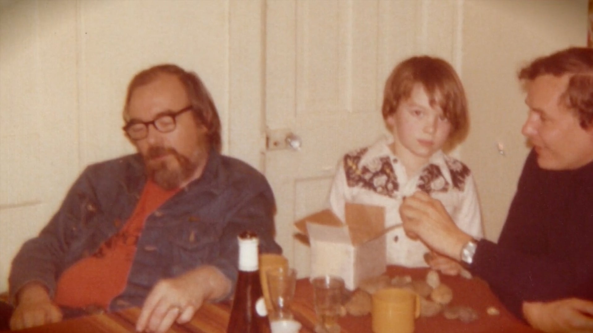 Gary Gygax at home.