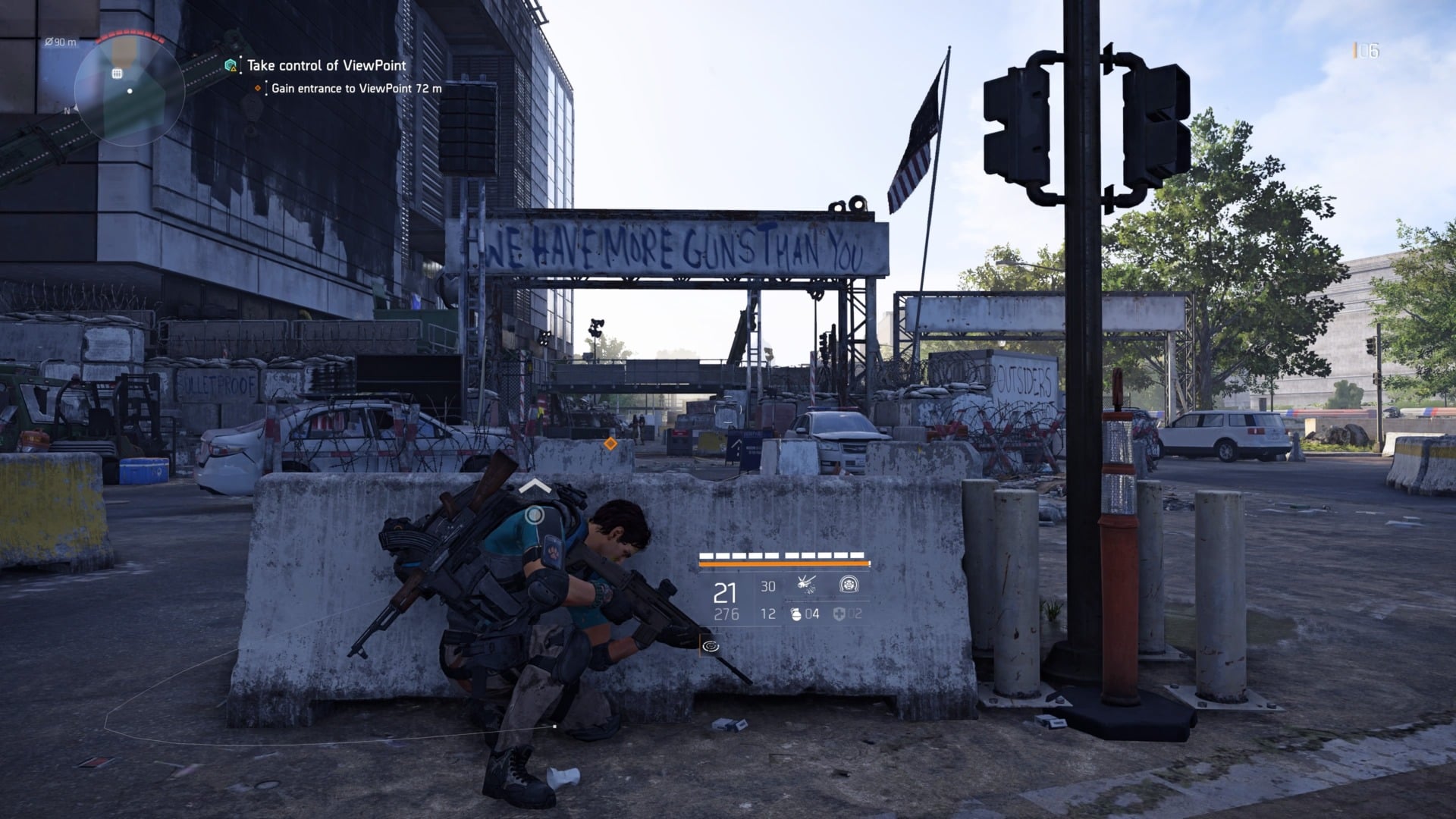 In-game action from Ubisoft’s The Division 2