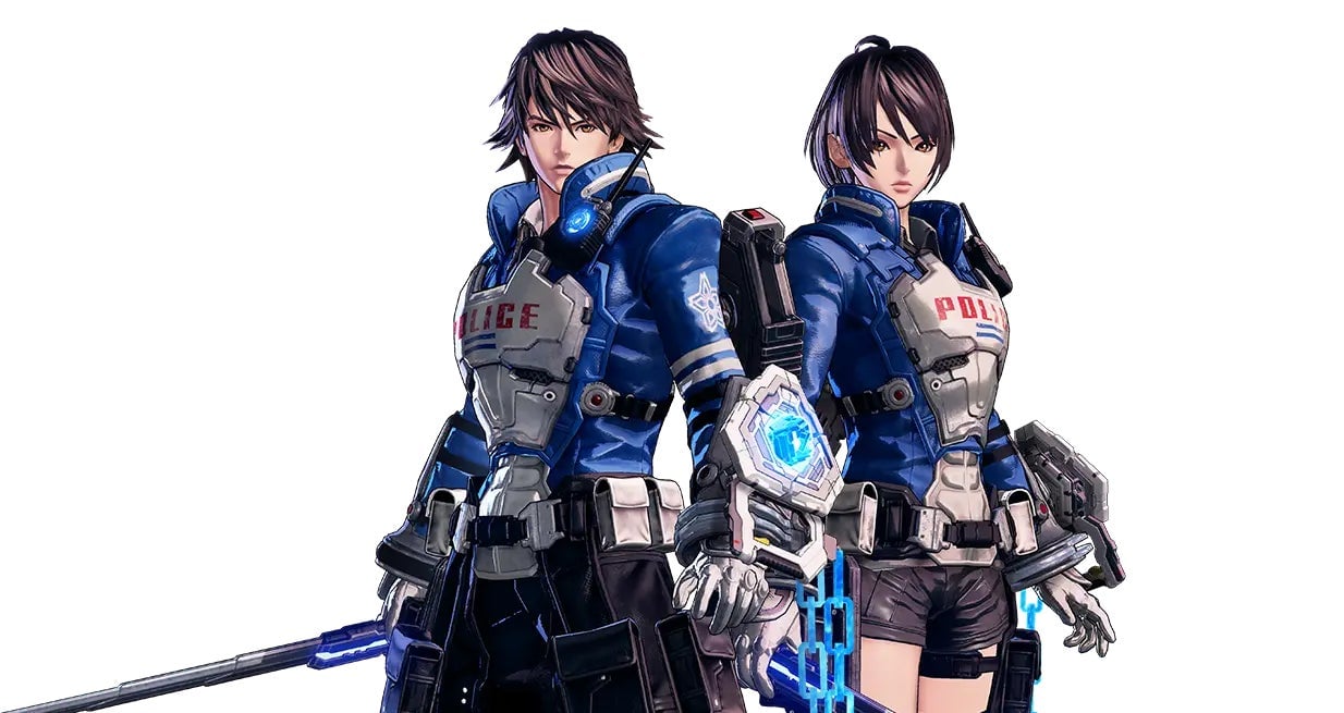 The twins. One is the player. The other a narrative device.