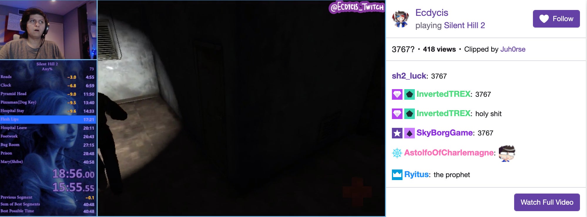 sh2_luck drops hints in a chatroom, before the runner has reached the puzzle. They were right.