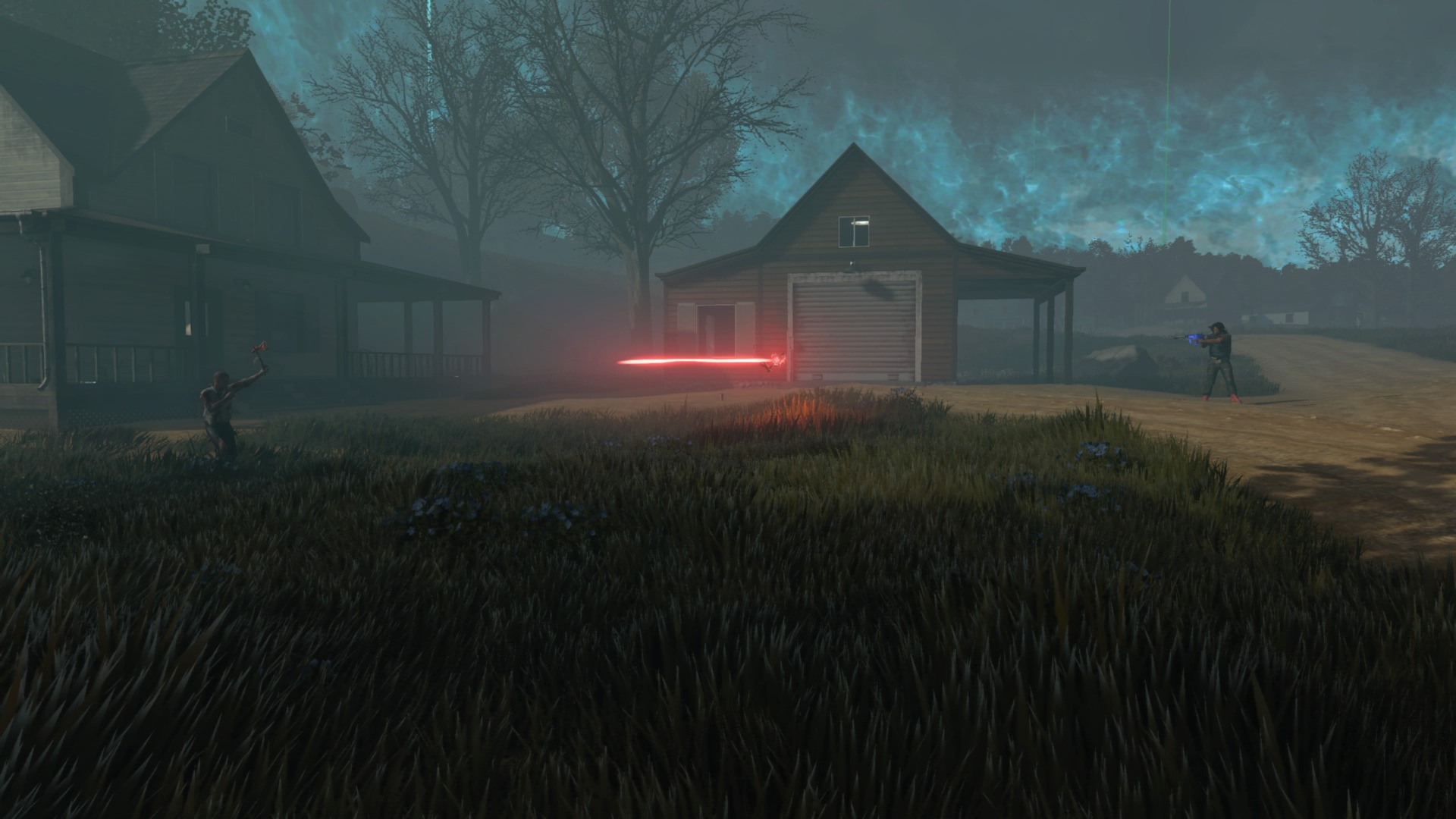 Dark and foggy “Apocalypse Z” event.