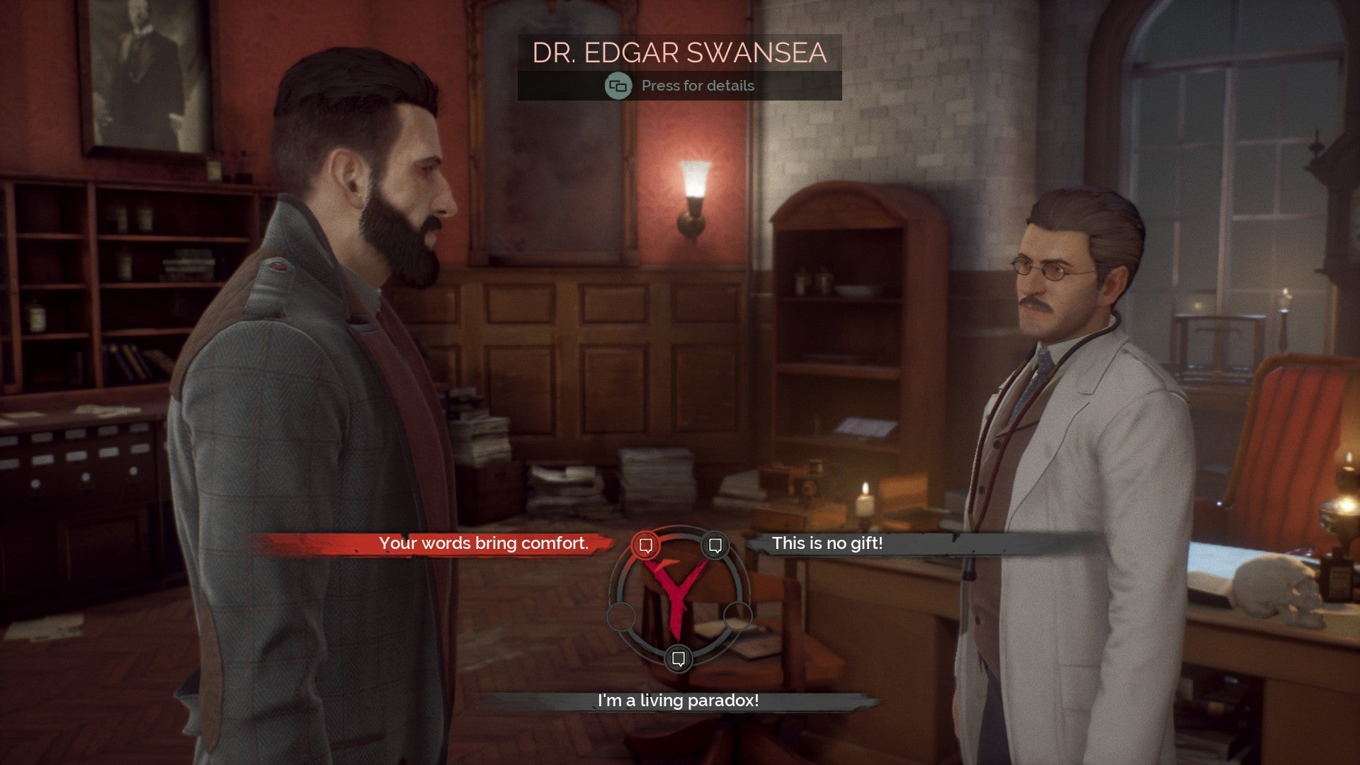 Few NPCs actually look you in the eye during dialogue. It’s unsettling but I got used to it pretty quickly.