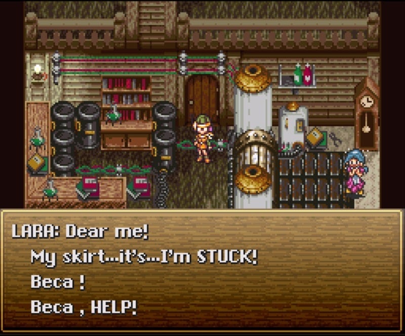 I renamed Lucca as Beca