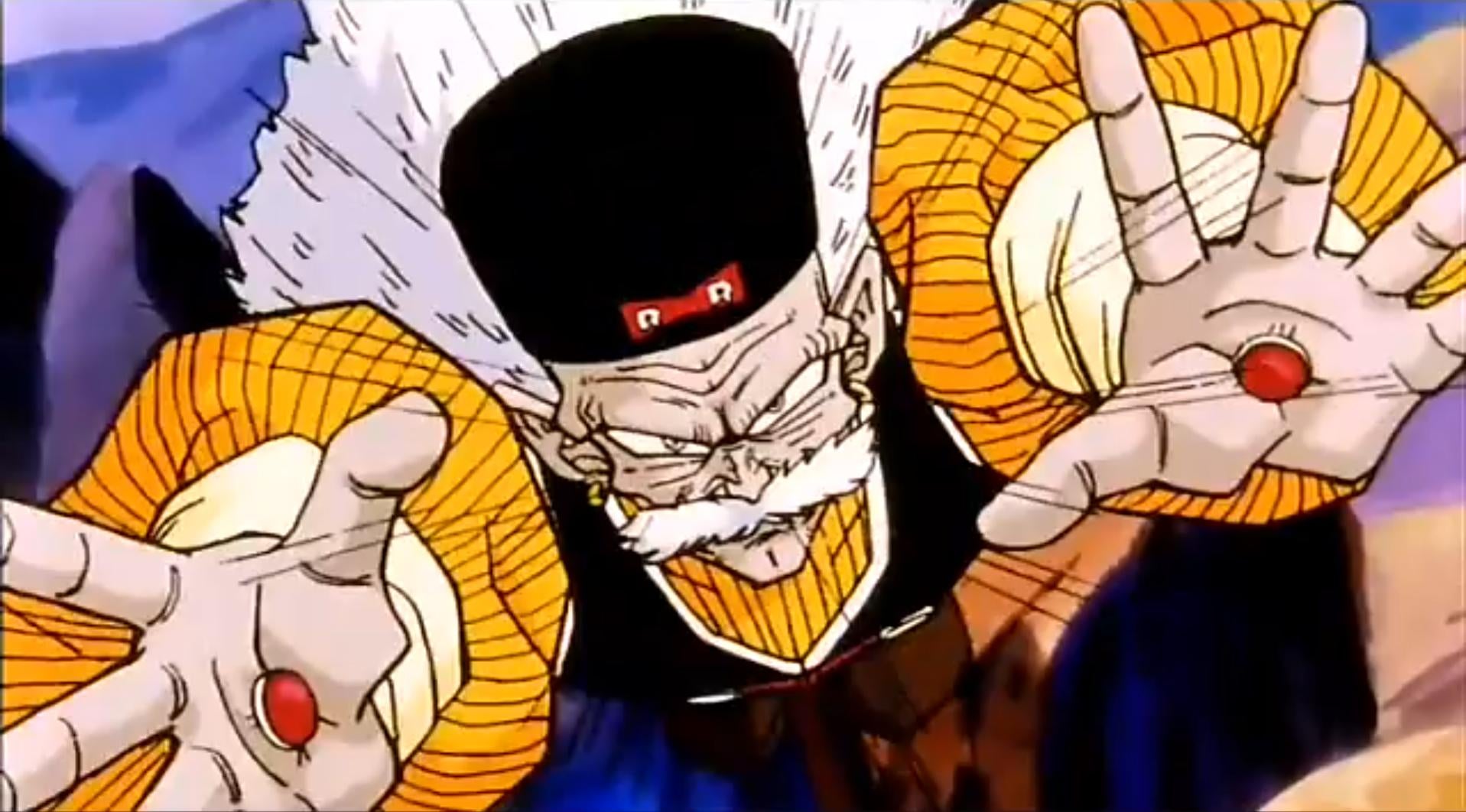 Dr. Gero, a Red Ribbon Army scientist who gets brutally owned by his own creation.