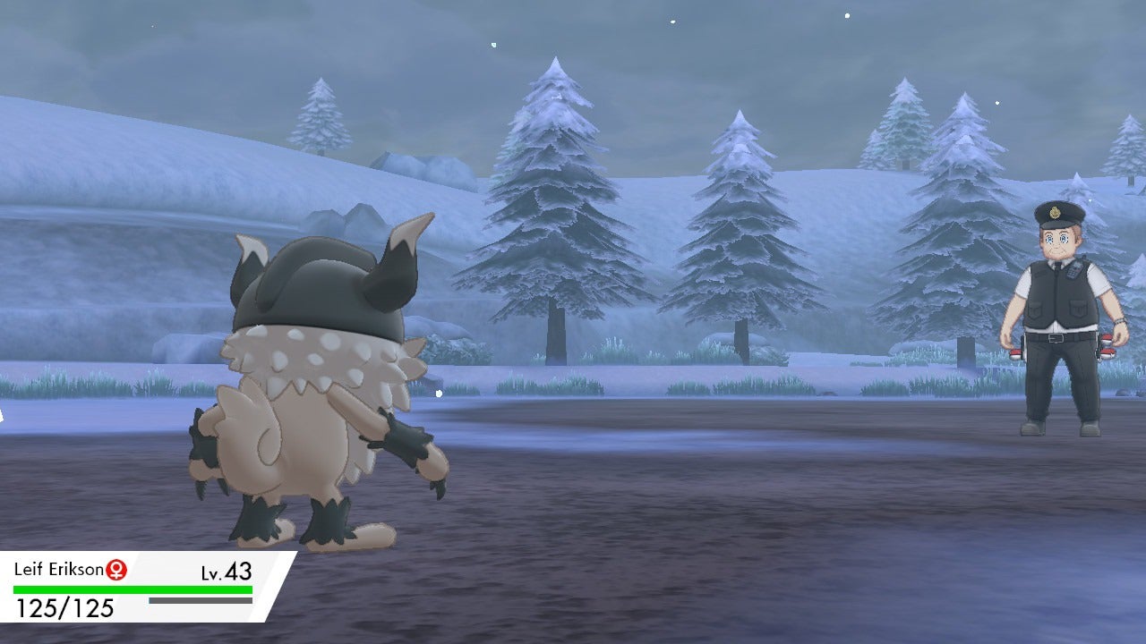 My Perrserker about to fuck up a police officer continuing the series’ storied history of Pokémon-backed police brutality.