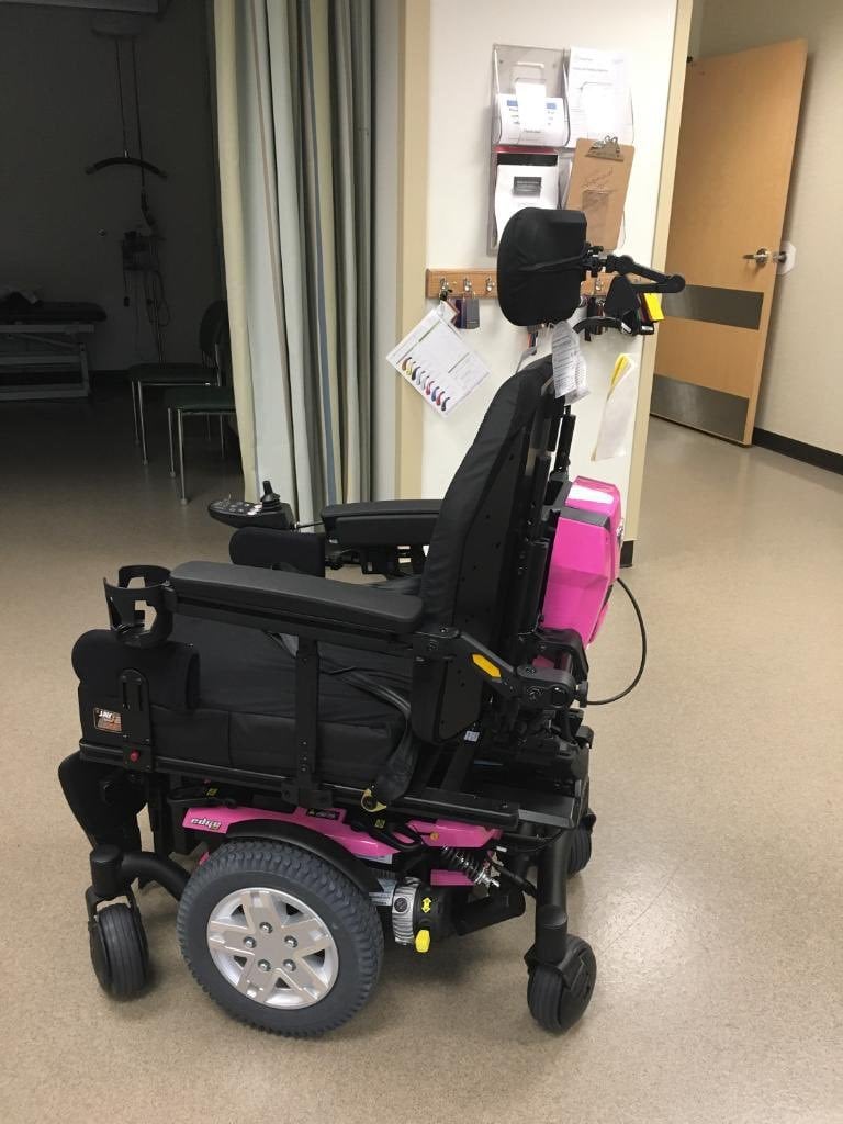 This was as pink as I could get it. 