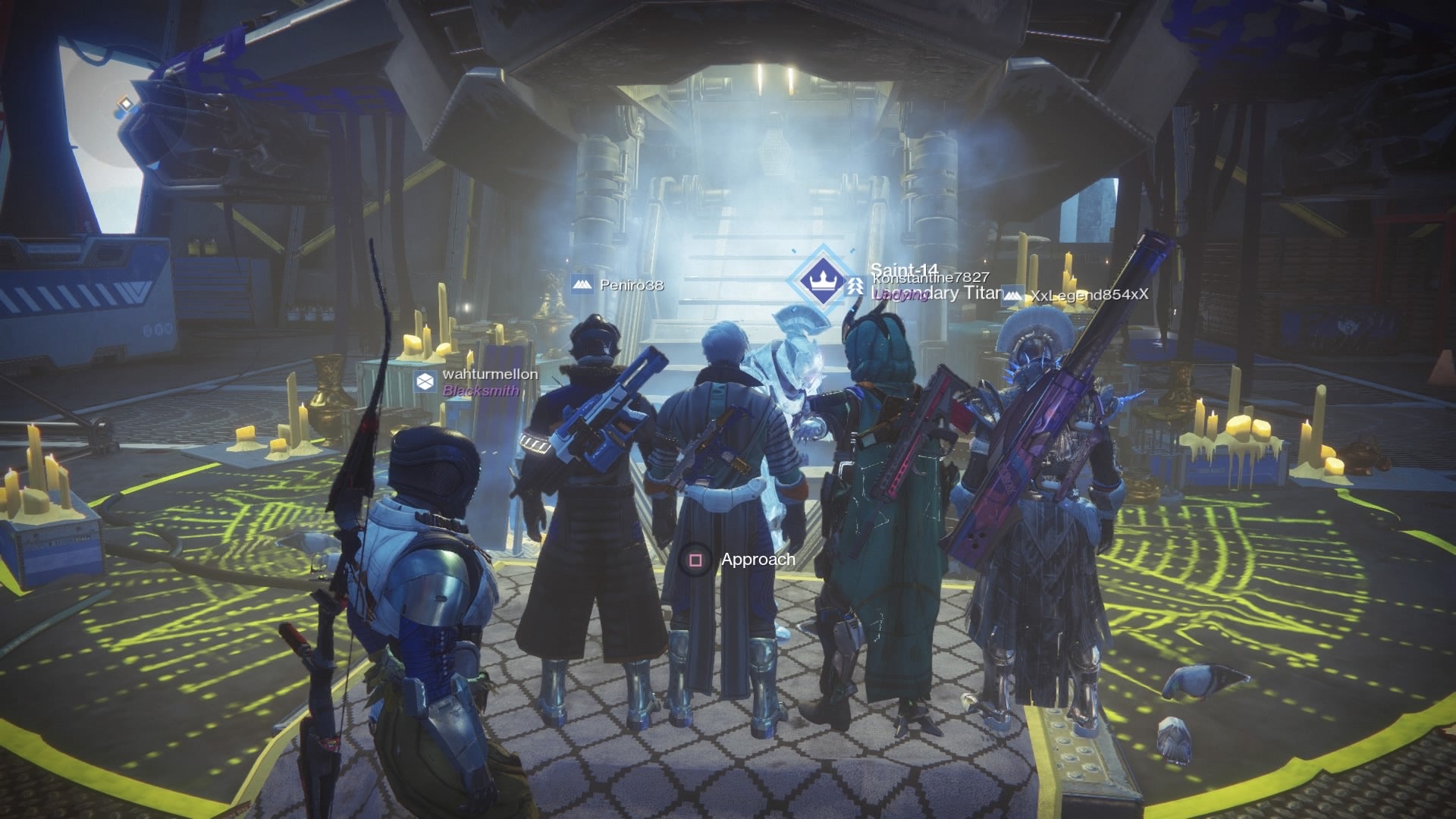 Saint-14 appeared in the Tower mid-season whether players rescued him in time or not. 