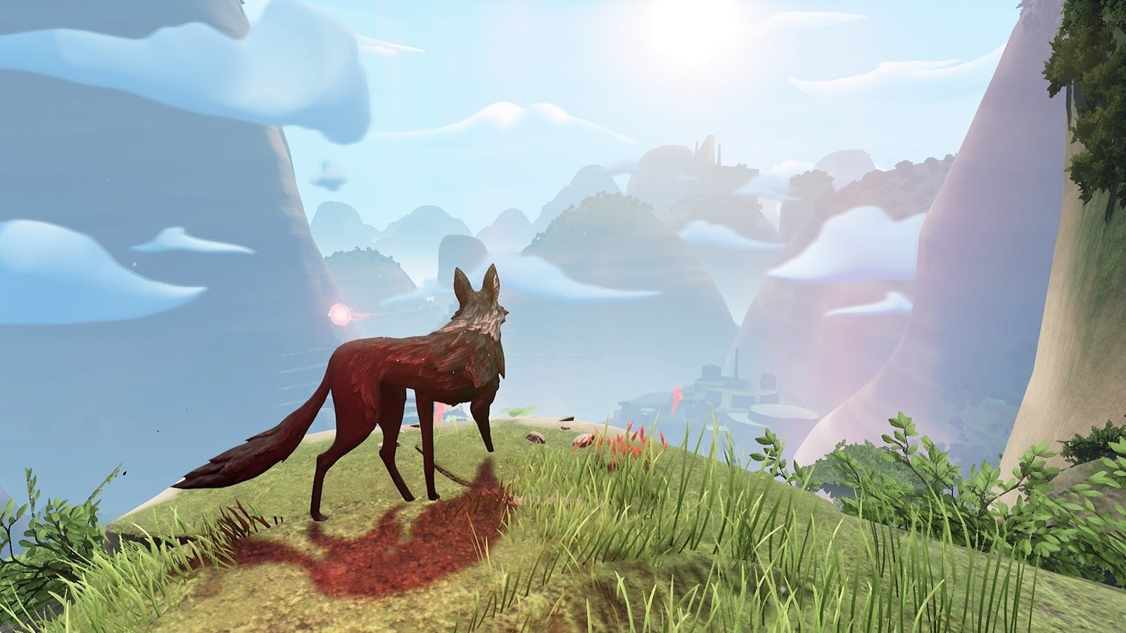 This isn’t a press shot. This is just a picture from me playing this really great looking game.