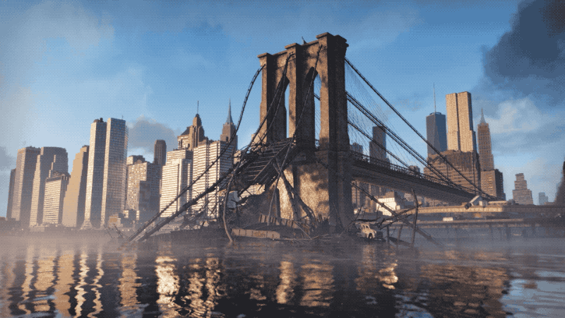Environment art from The Division 2's Warlords of New York expansion