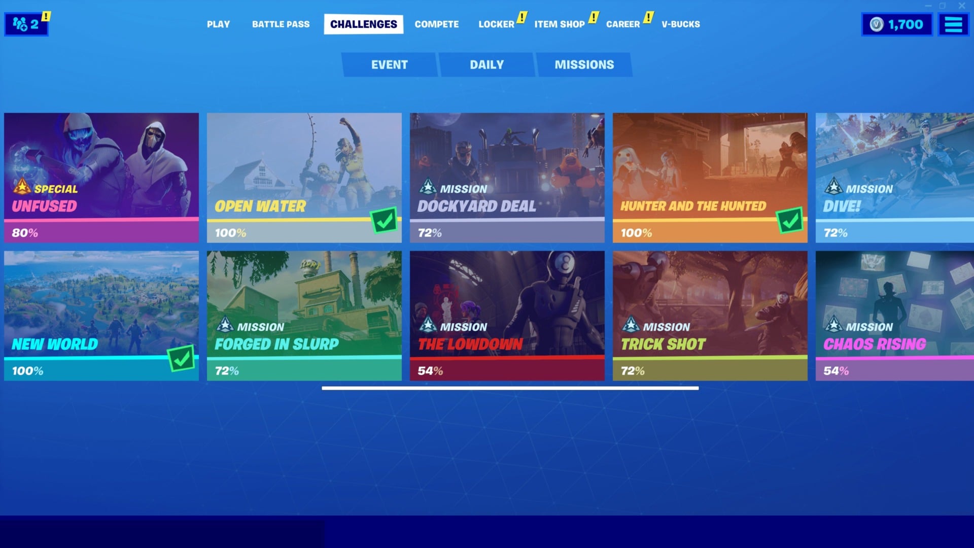 This isn’t even ALL the missions