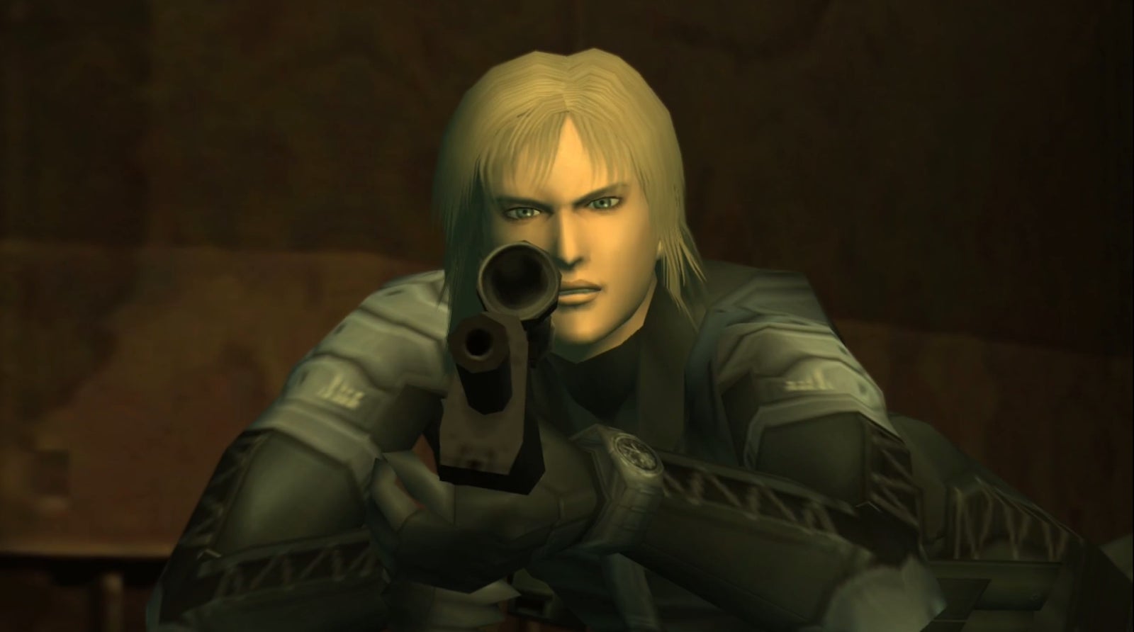 Raiden’s sniping segment, unlike Snake’s battles with Sniper Wolf, are largely static affairs. There’s no need to run around.