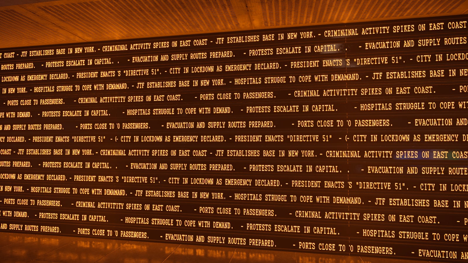 Headlines from a virtual pandemic