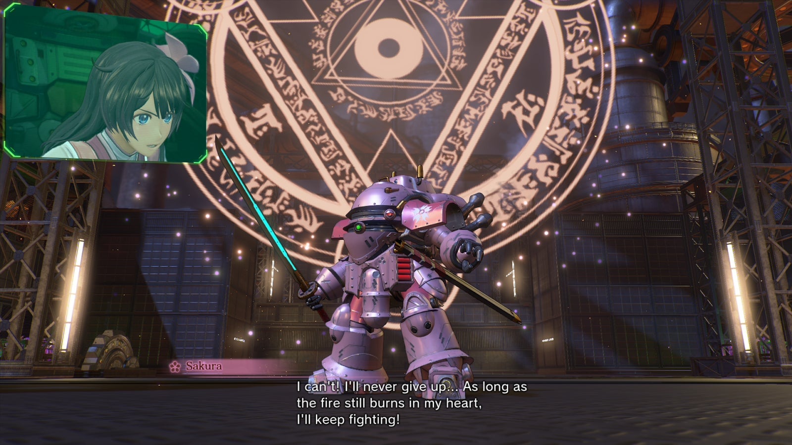 They had me at pink mech.