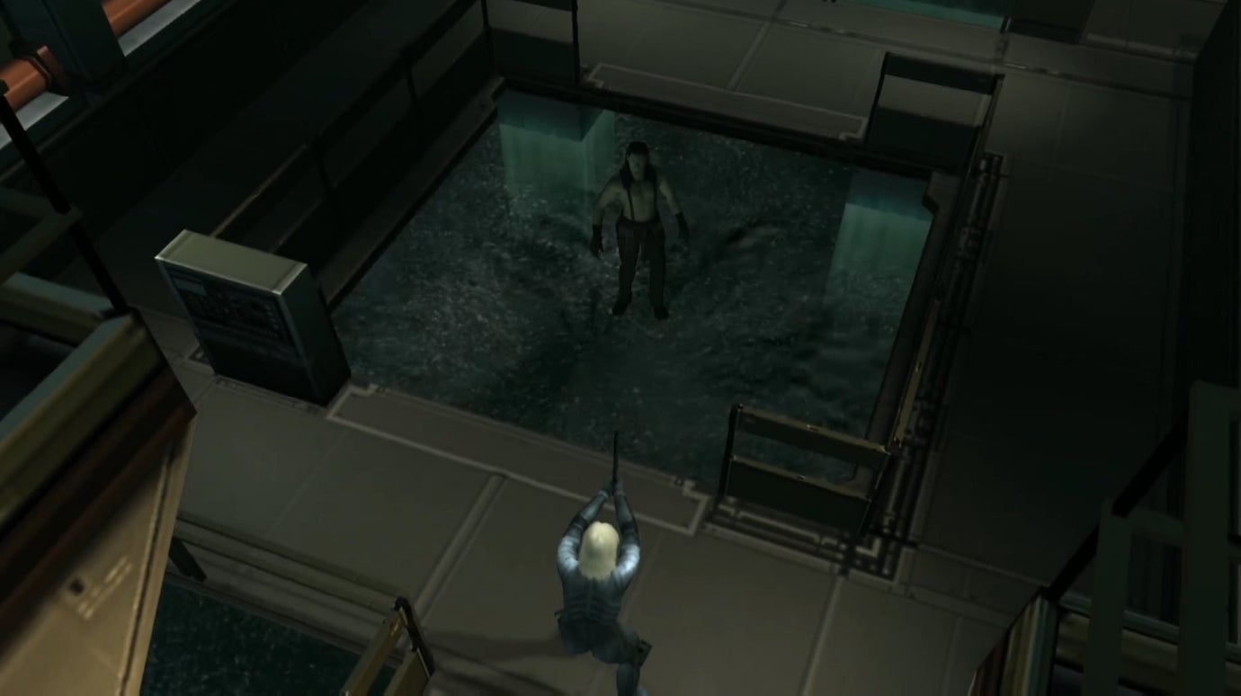 Like during Ocelot’s fight in MGS1, entering the center area in Vamp’s arena leads to instant death.