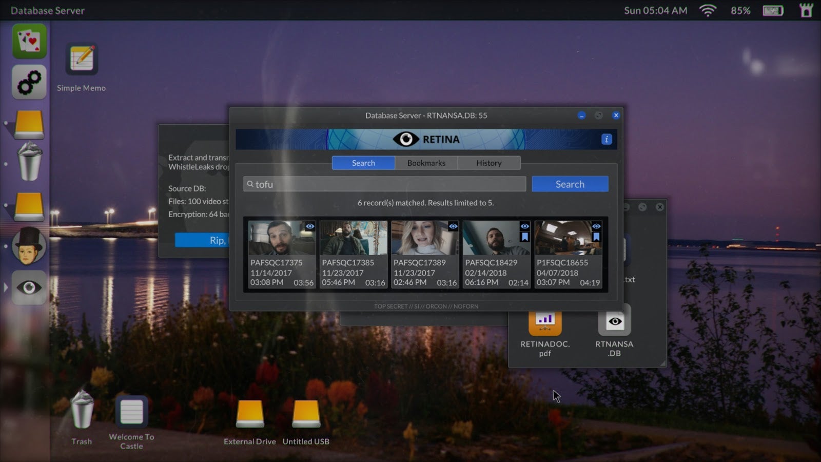 If you look closely, you’ll see the face of the reviewing FBI agent reflected in the display.