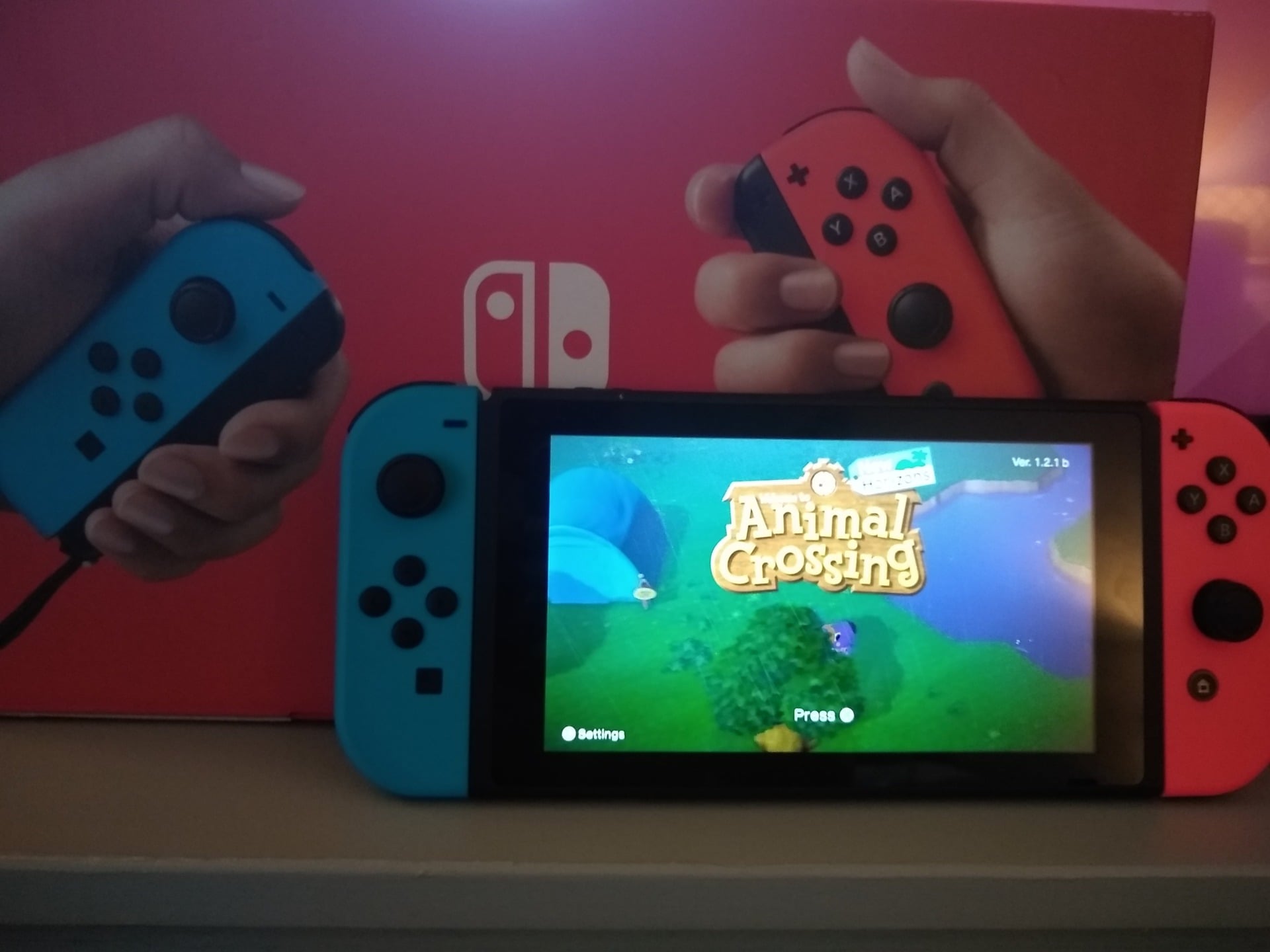 There it is, fresh out the box.