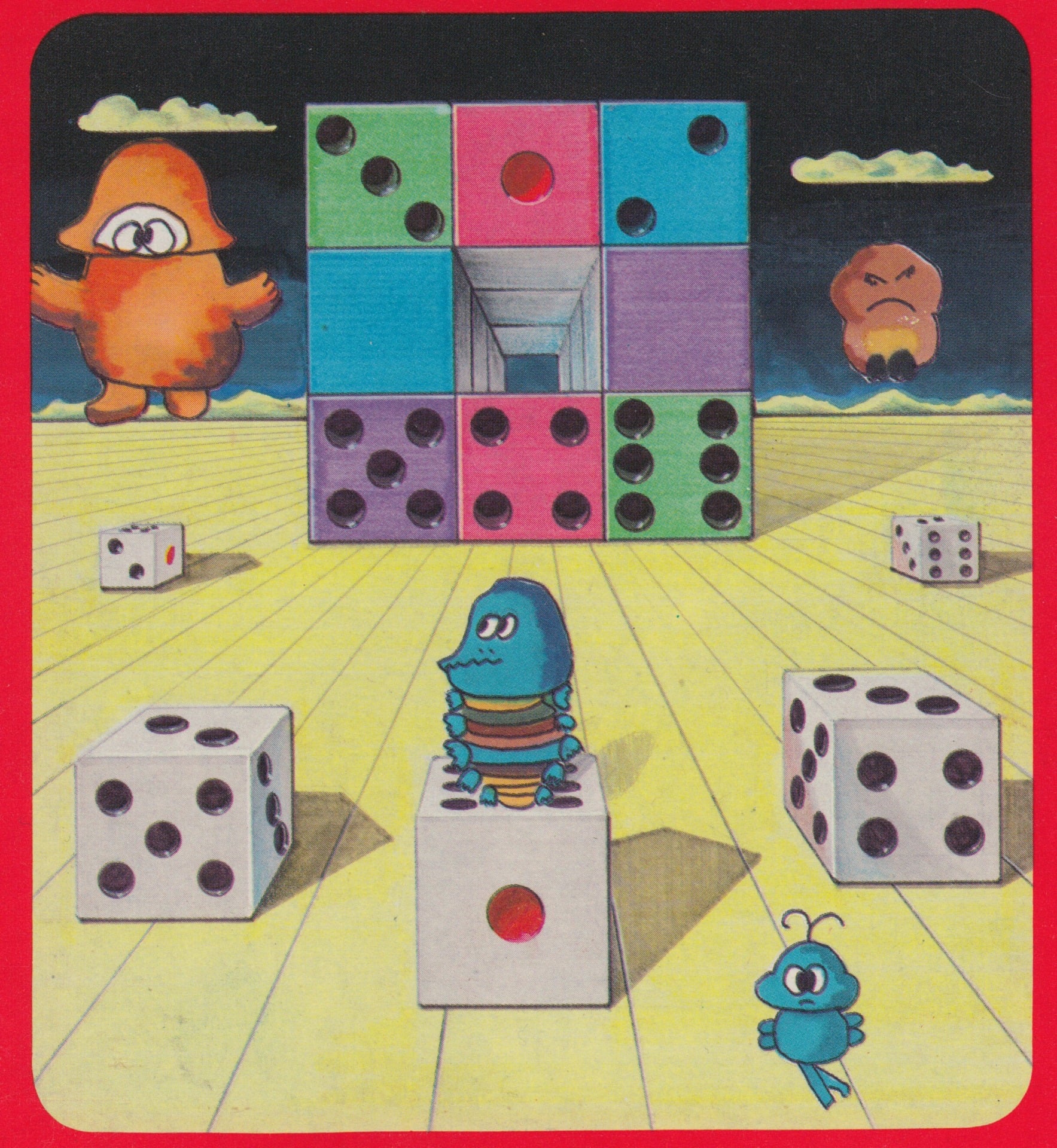 Detail of a “Taiwan Cooper” Atari 2600 game box art.