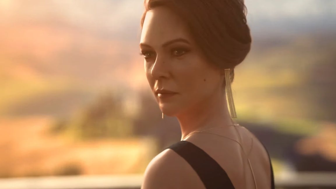 A human running on the PS5 from Hitman III. 