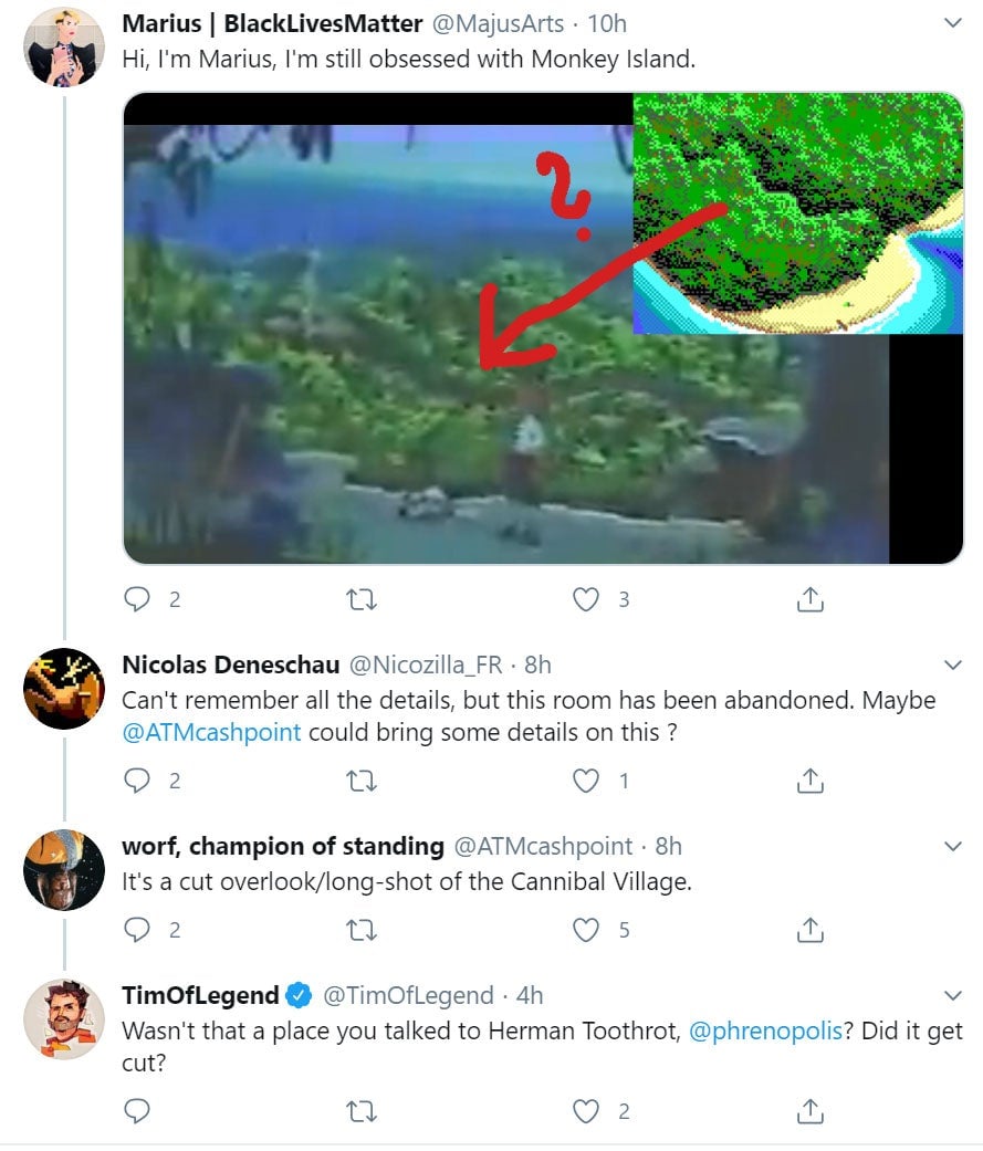 Image: It’s blurry, but is that Herman’s house/tent there on the left?