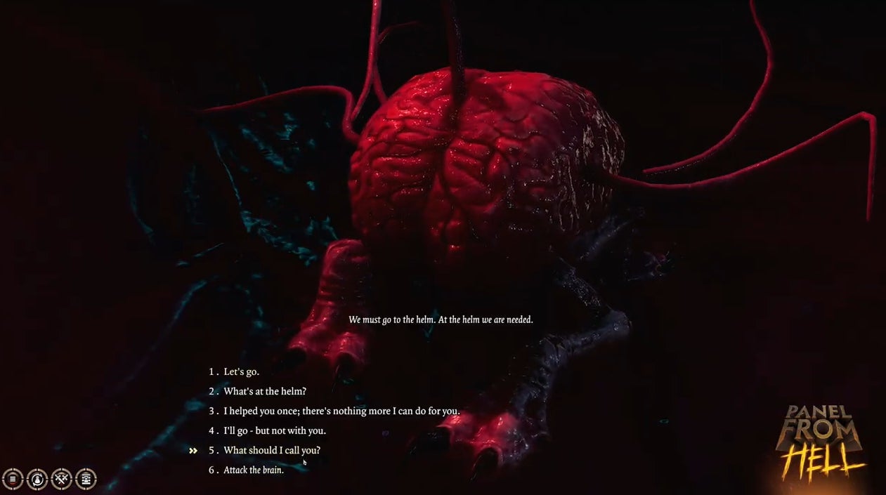 Yes please take me to the helm little brain friend. 