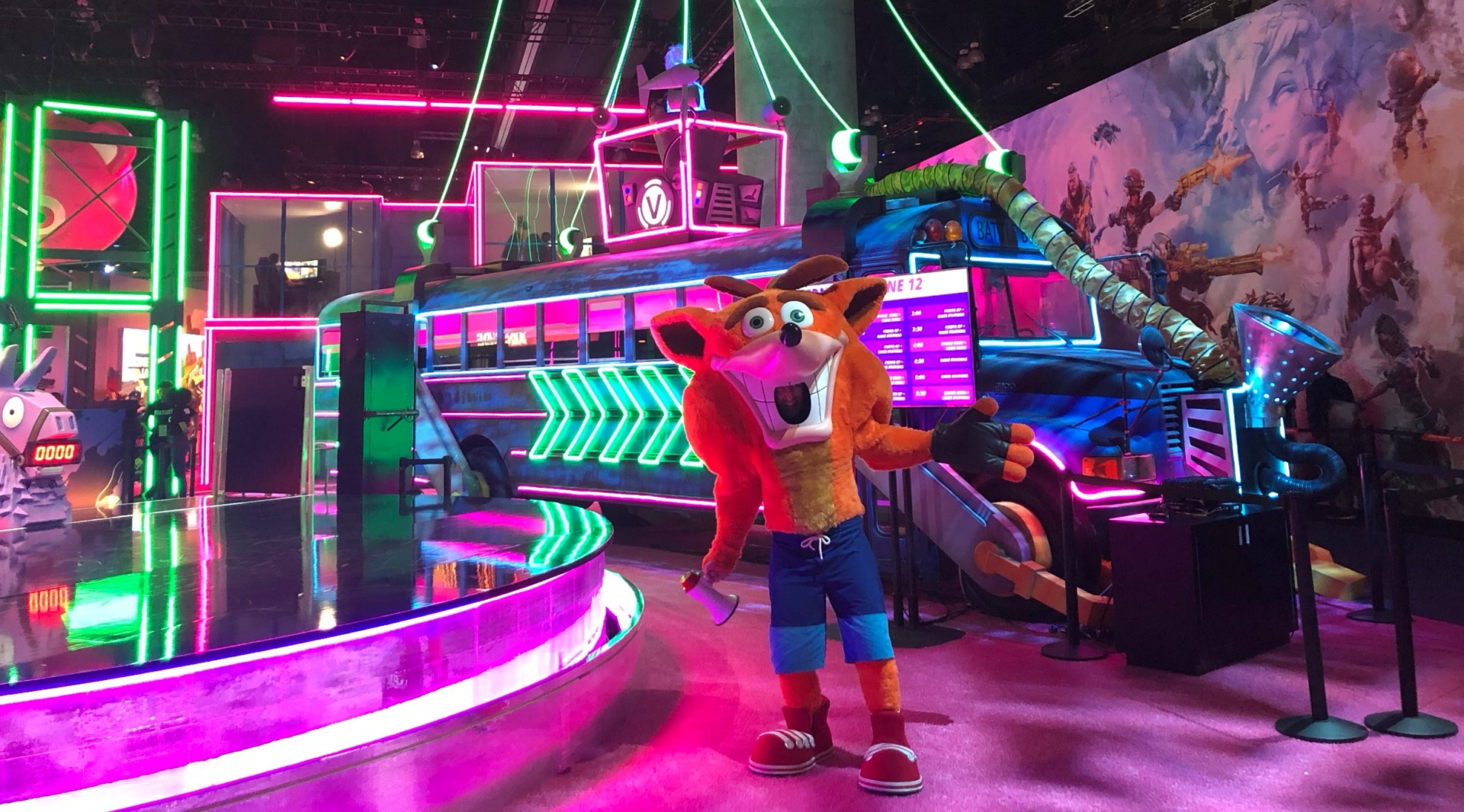 Stephen moves through E3 undetected.