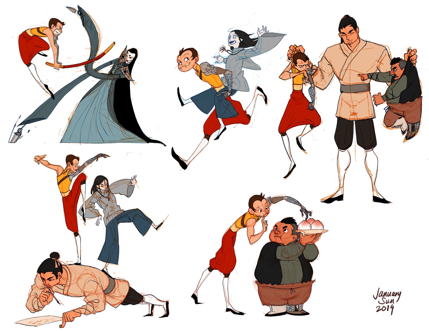 Illustration: January Sun